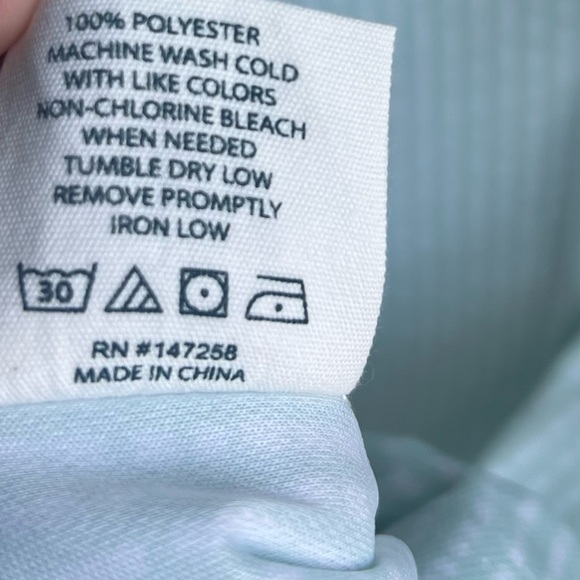 Simply Southern Mint Striped Short Sleeve Shift Dress - Large - Picture 7 of 12